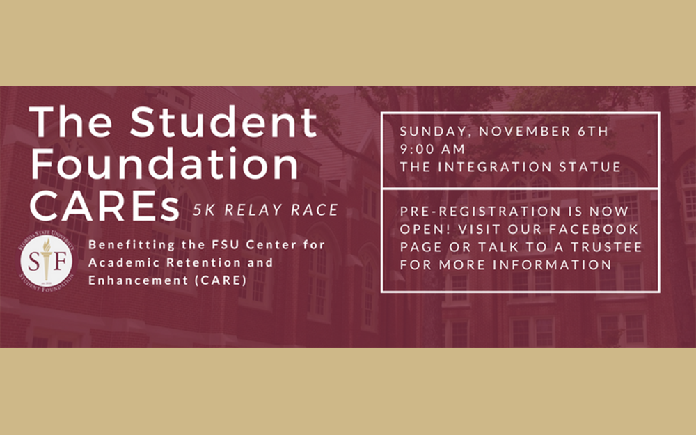 The Student Foundation CAREs 5K Relay